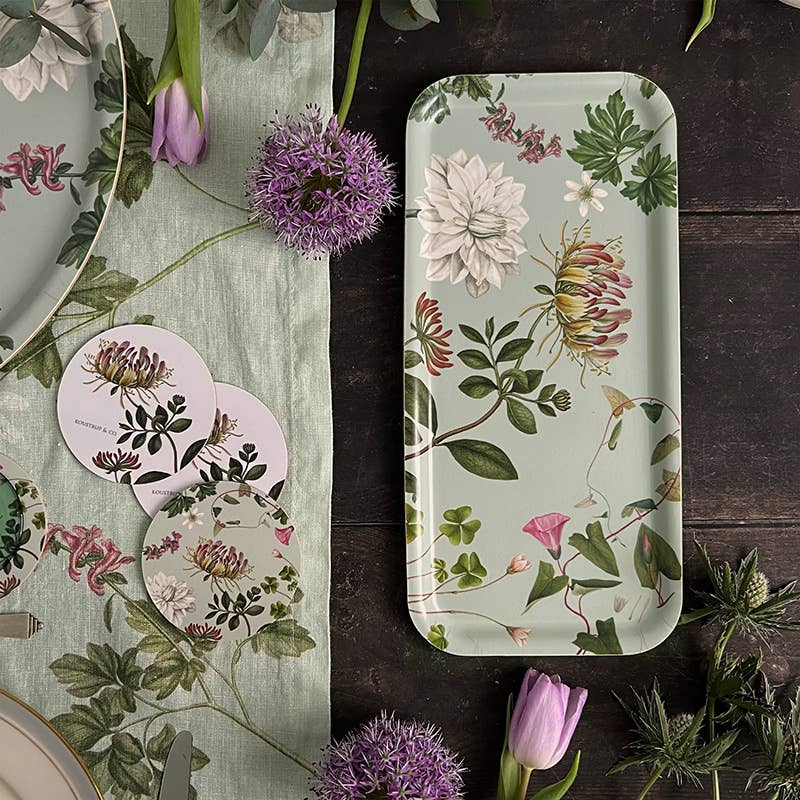 Plateau de service Flora Danica Atlas 32x15 cm - Fabriqué en Europ