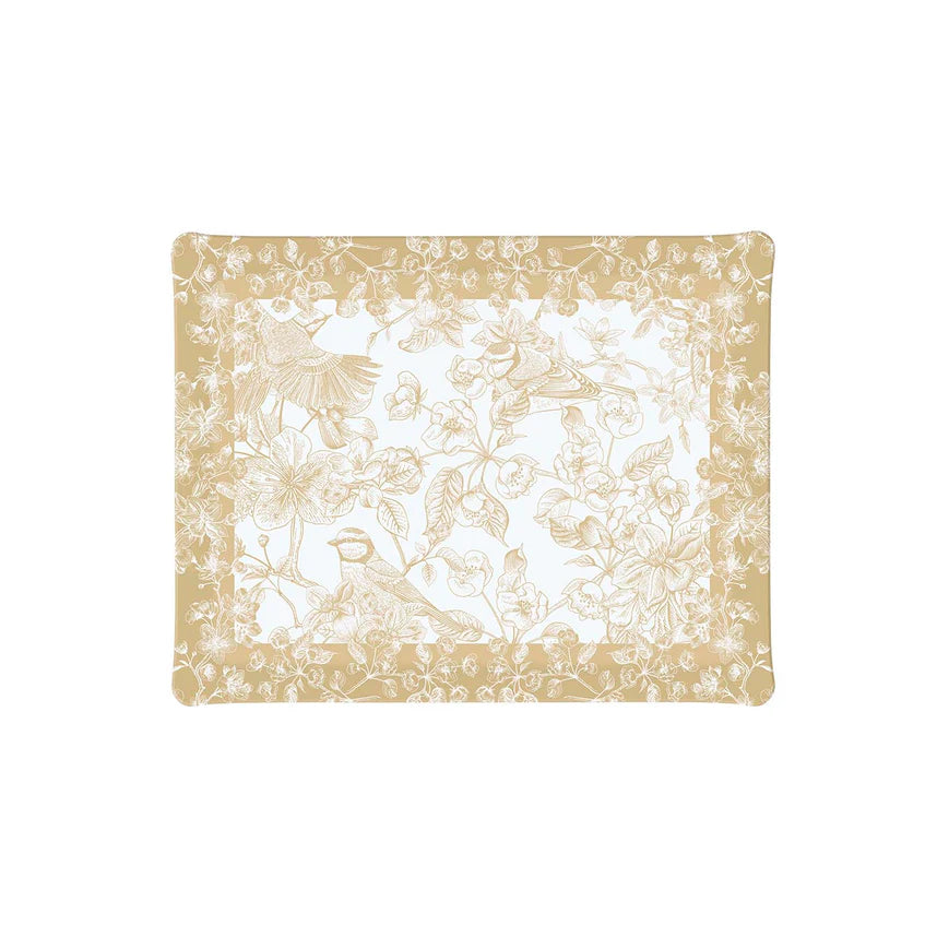 Acrylic tray 37x28cm, Arabela Beige, Platex