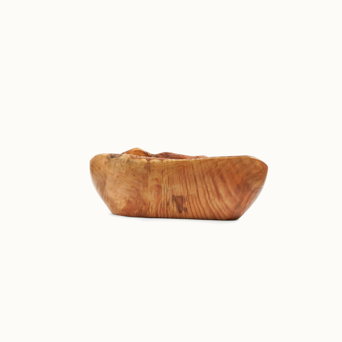 Handcrafted Unique Olive Wood Rustic Fruit Cup
: Diam 27-28*6-11 cm