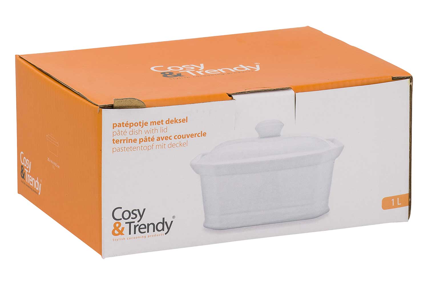 Terrine Paté 550 ML 17x11.5x7.5, Billiet