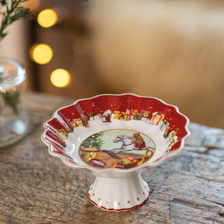 Small "Cadeaux" footed bowl, Toy's Fantasy, Villeroy &amp; Boch