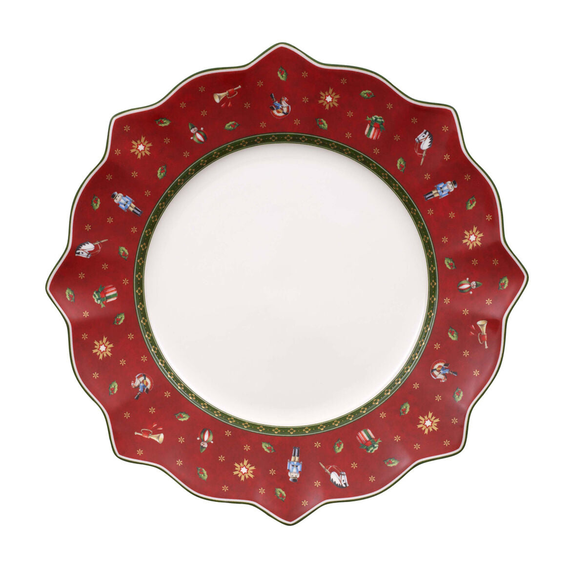 Assiette plate rouge, Toy's Delight, Villeroy&Boch