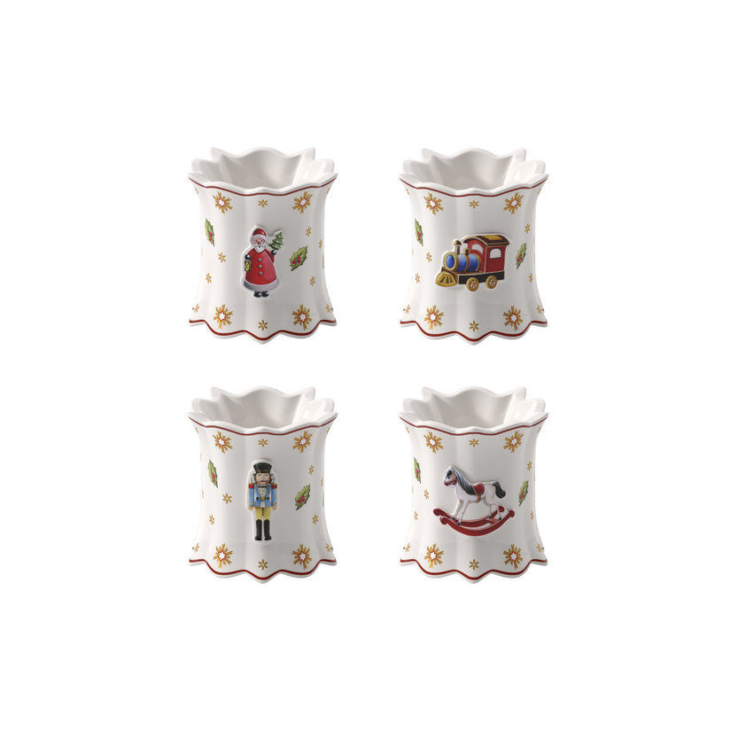 Rond de serviette set de 4 pces, Toy's Delight, V&B