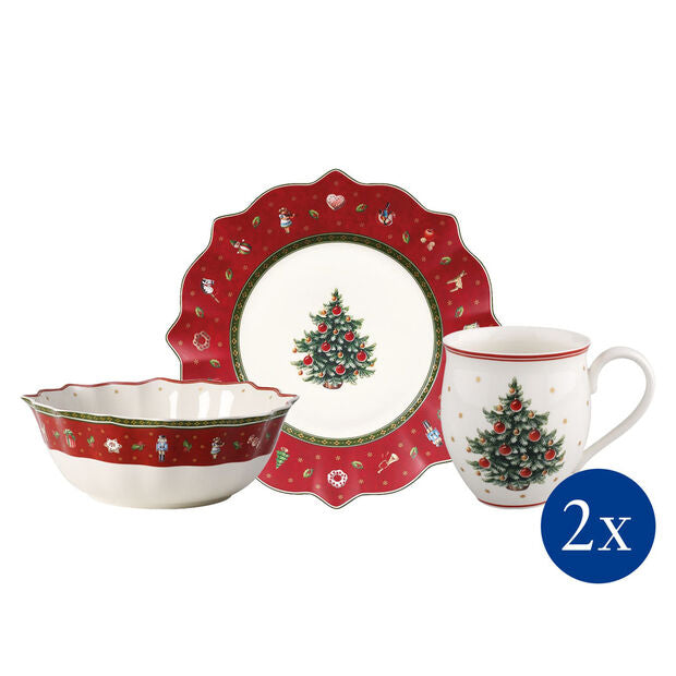 Set petit déjeuner pour 2 personnes (6 pièces), Toy's Delight, Villeroy & Boch