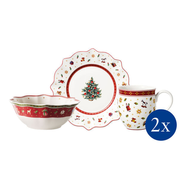 Ensemble pour le petit déjeuner pour 2 personnes (6 pièces), Toy's Delight, Villeroy & Boch