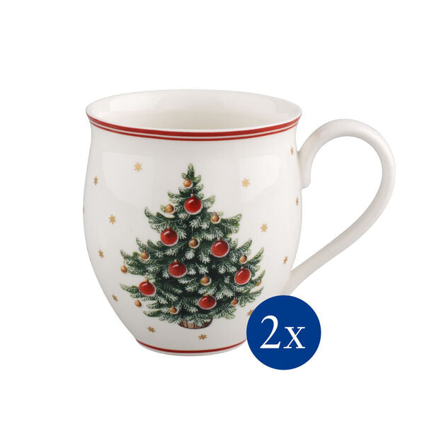 Set of 2 mugs "Christmas Tree", Toy's Delight, Villeroy &amp; Boch