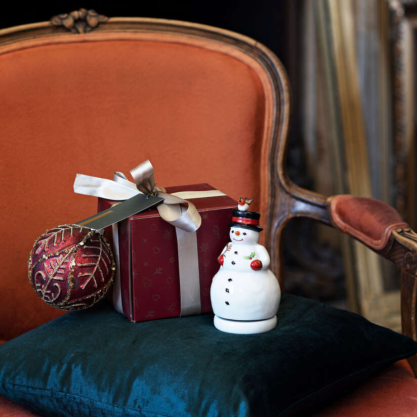 Boîte à musique Bonhomme de neige, Nostalgic Melody, Villeroy & Boch
