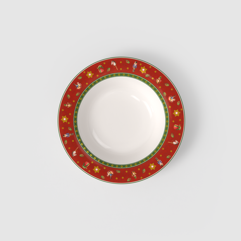 Assiette creuse rouge 23 cm Toy's Delight Spécials, V&B