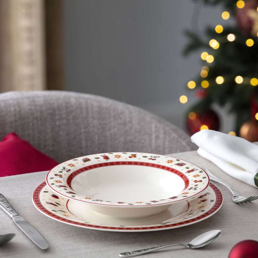 Assiette creuse blanche 23 cm Toy's Delight Spécials, V&B