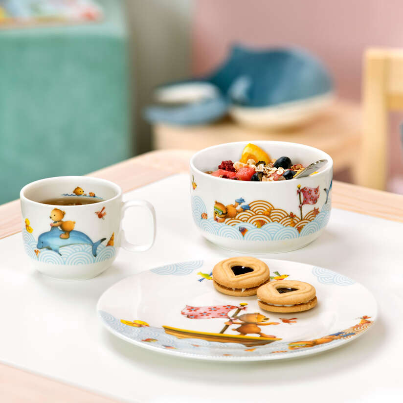 Set de vaisselle pour enfant 3pcs, Happy as a Bear, Villeroy & Boch