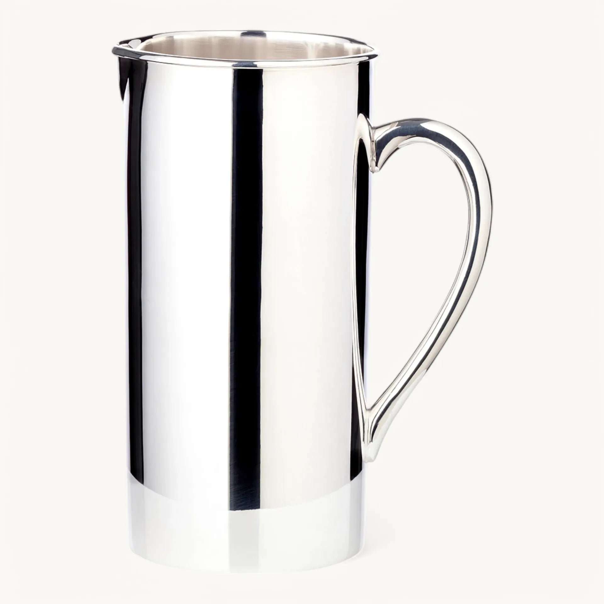 Pichet Santana, plaqué argent, hauteur 20 cm, contenance 1,25 litre, Edzard