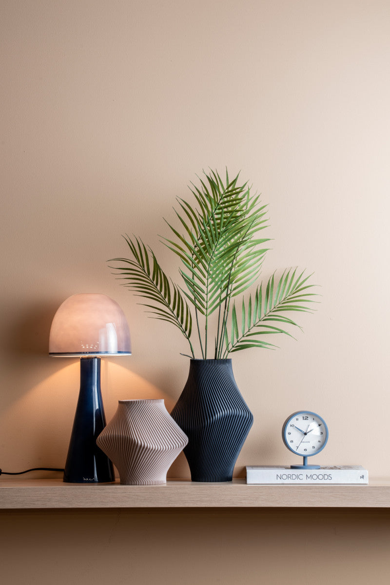 Vase Twisted Dark Blue, Present Time