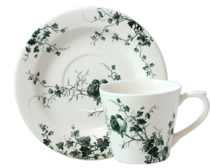 Tasse & Soucoupe thé ,Les Oiseaux, Gien