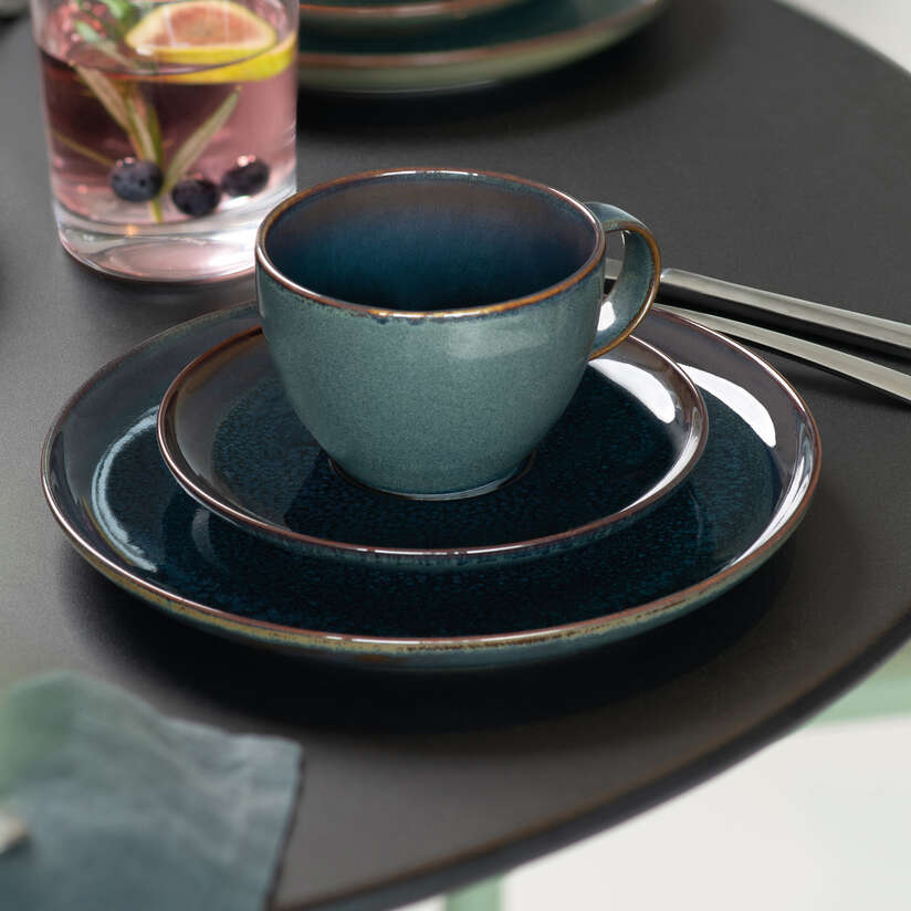Assiette plate 26cm, Crafted Denim