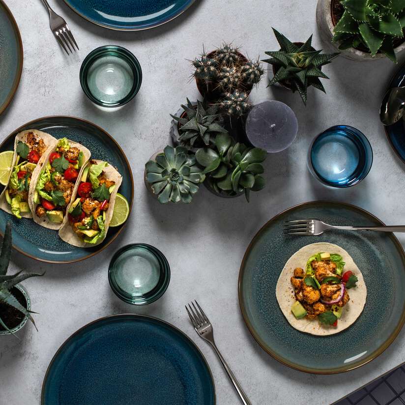 Service de table 4 pces, Crafted Denim