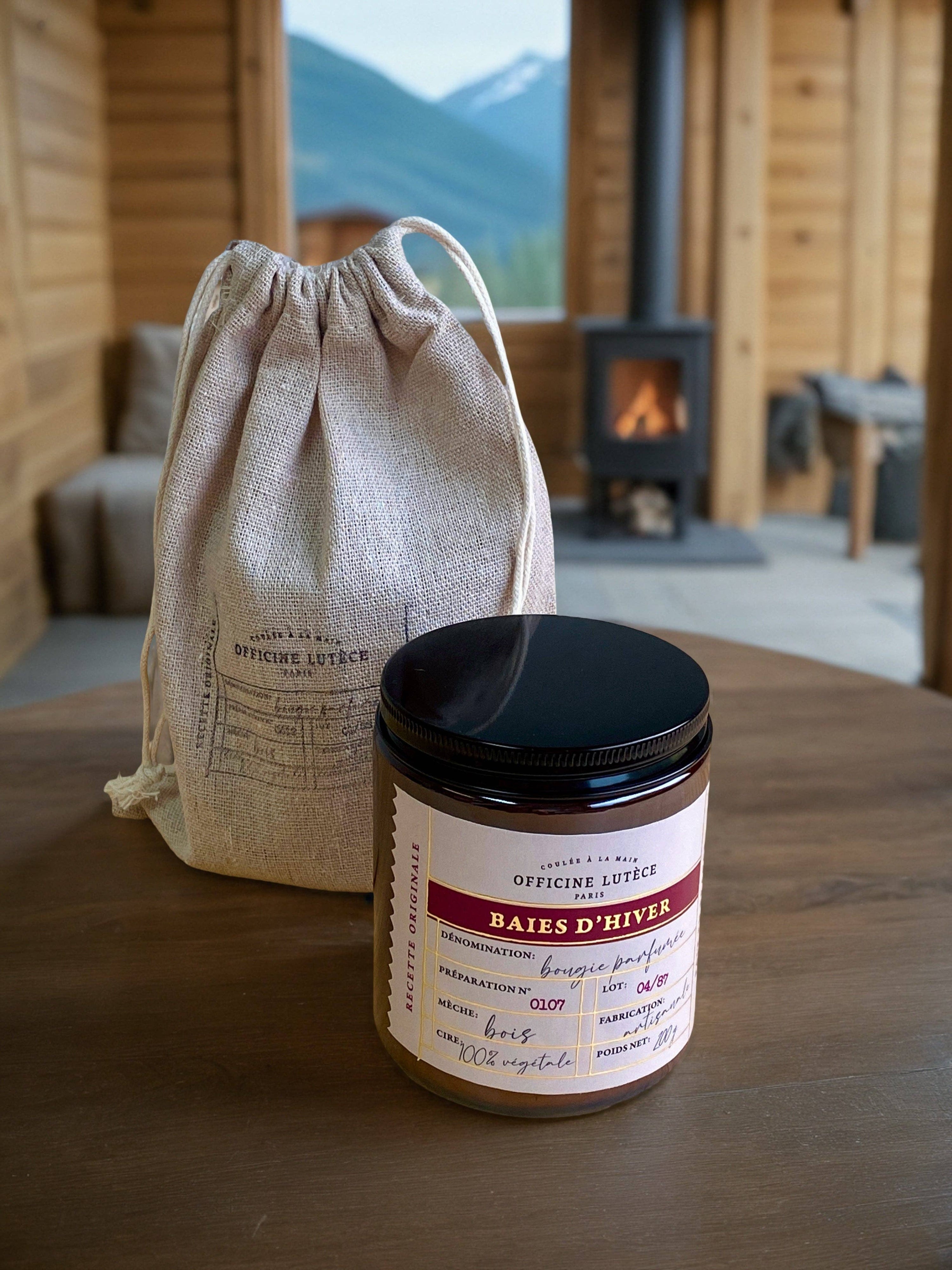 Bougie parfumée Baies d'hiver - 200g