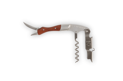 Sommelier double levier en bois, WT110