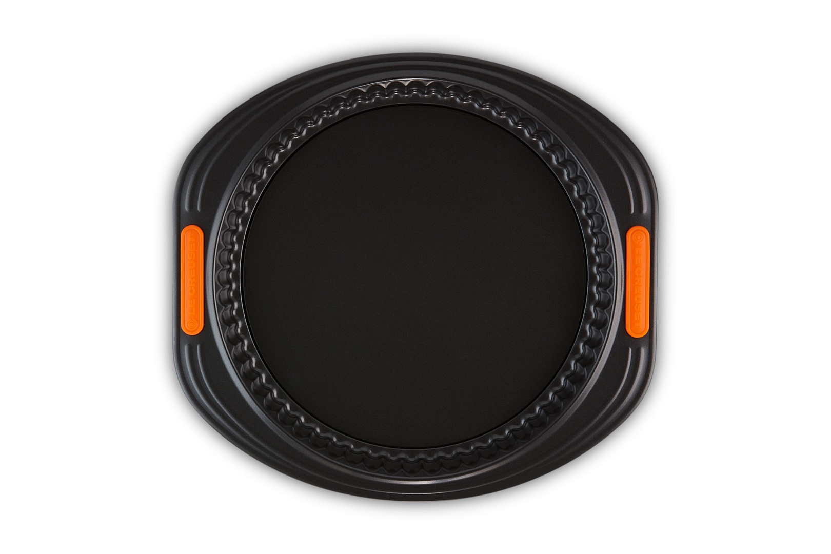Moule à tarte rond 28cm fond amovible, Acier, LE CREUSET