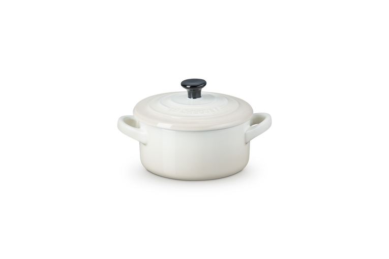 Mini cocotte, 10cm 0.25L, Meringue, LE CREUSET