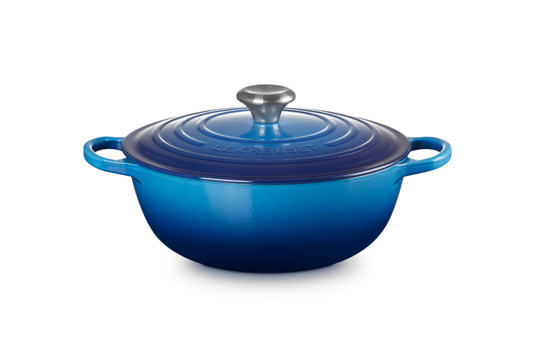 Marmite en Fonte 26cm, Signature Azur, Le Creuset