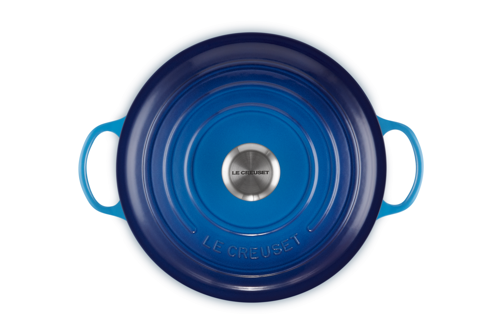 Marmite en Fonte 26cm, Signature Azur, Le Creuset