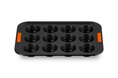 Moule 12 muffins, Acier, LE CREUSET