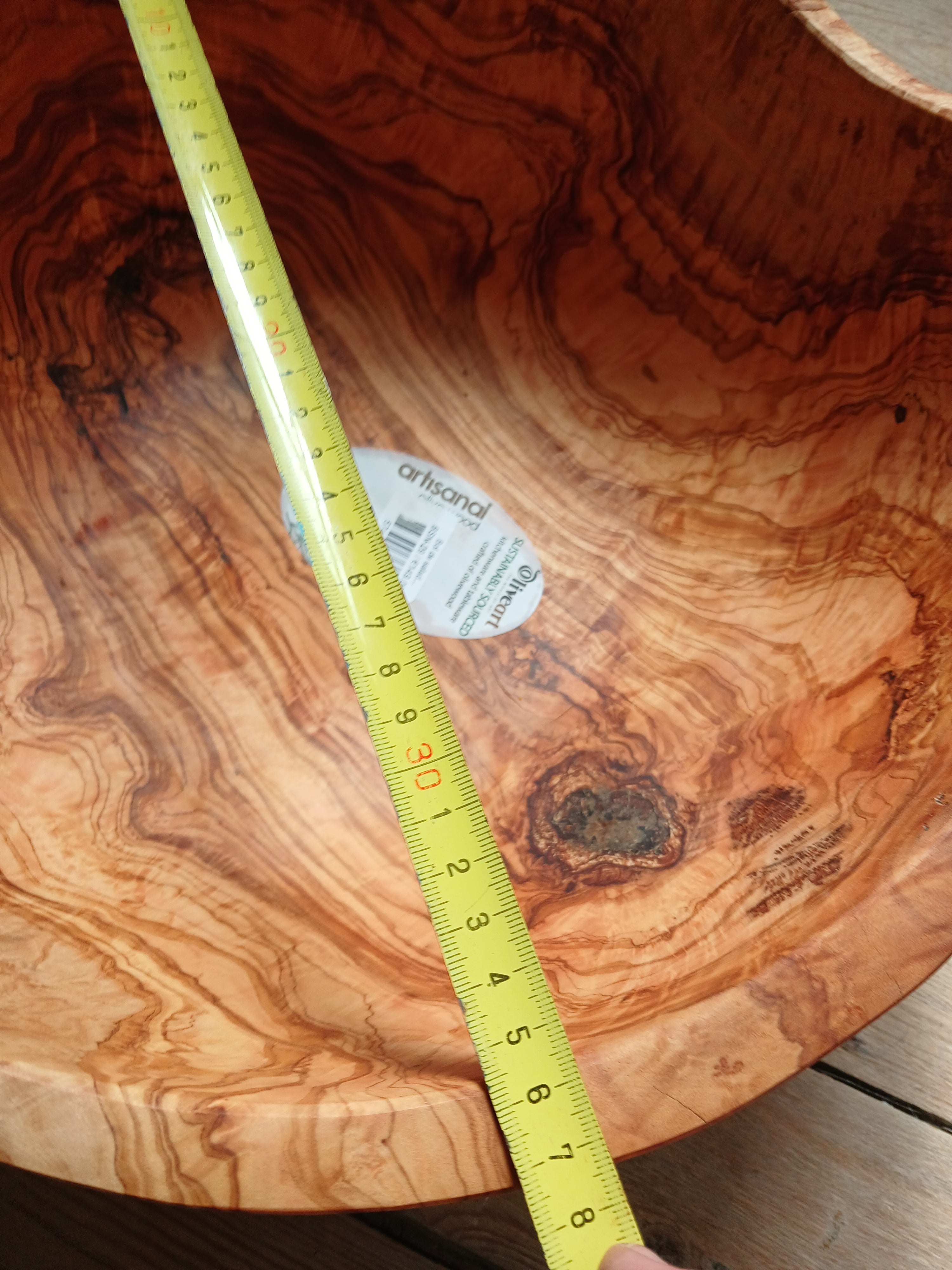 Bol de salade naturelle Ø 37 cm