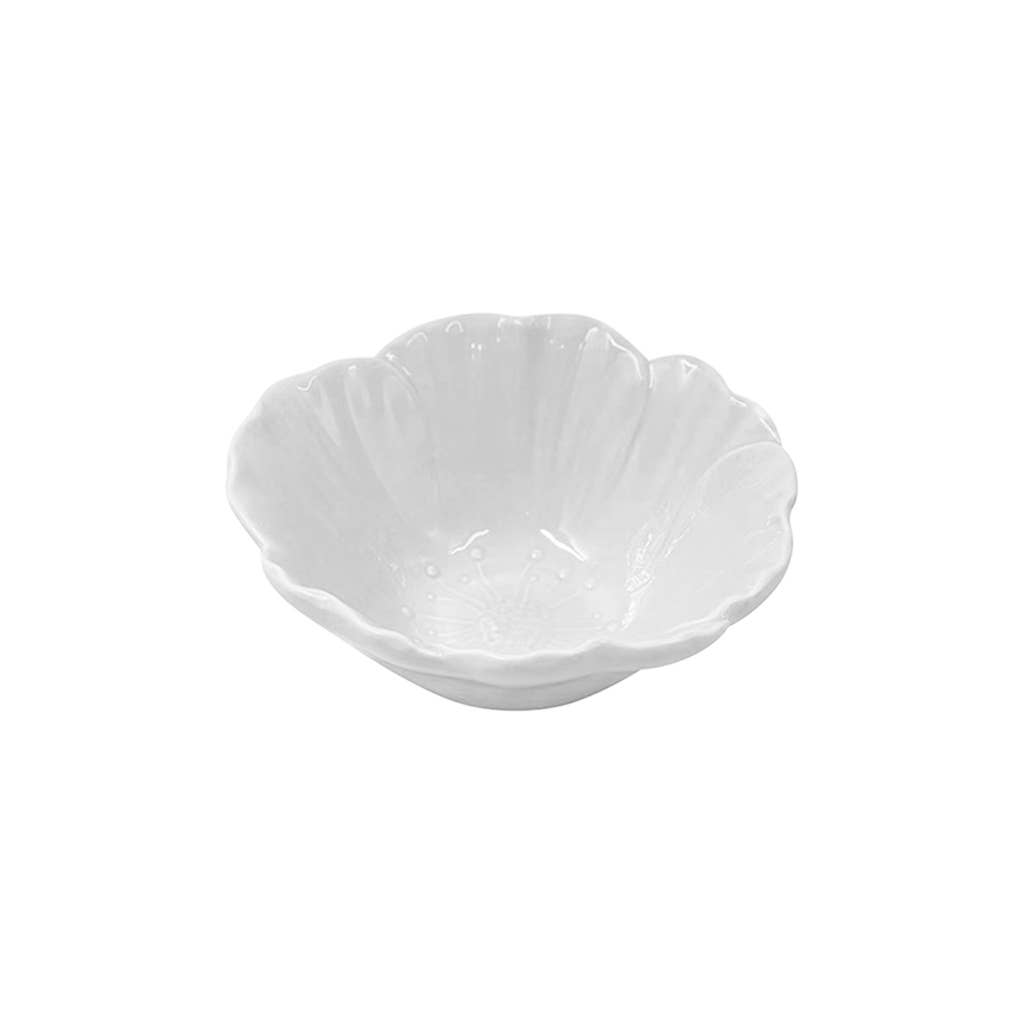 Coupelle Fleur sable D14 H6cm