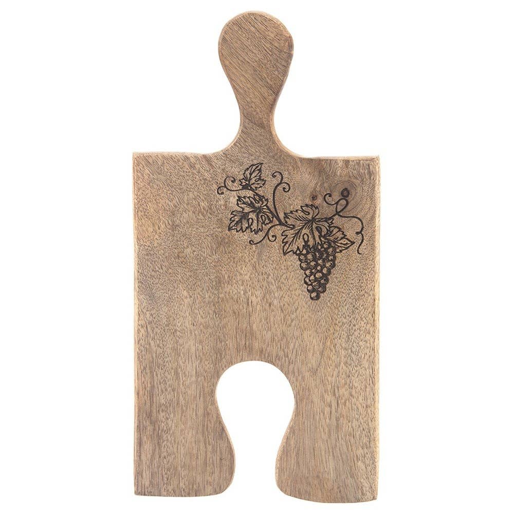 Planche à découper et à servir en bois MANGO 29,5 x 15 cm 126845