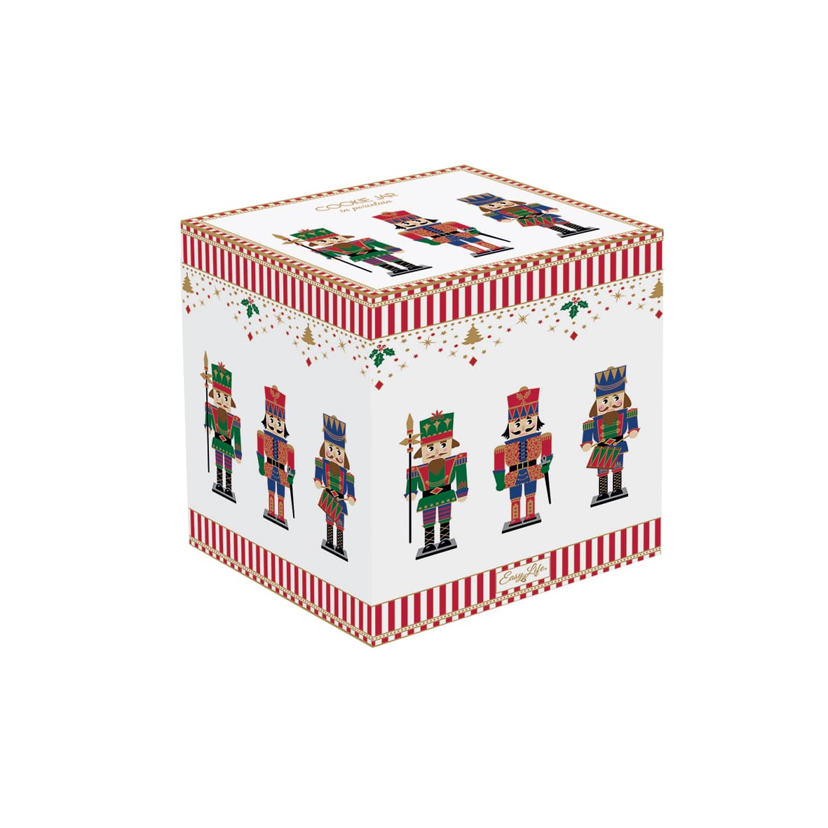 Coffret boîte à biscuits en porcelaine, Nutcracker