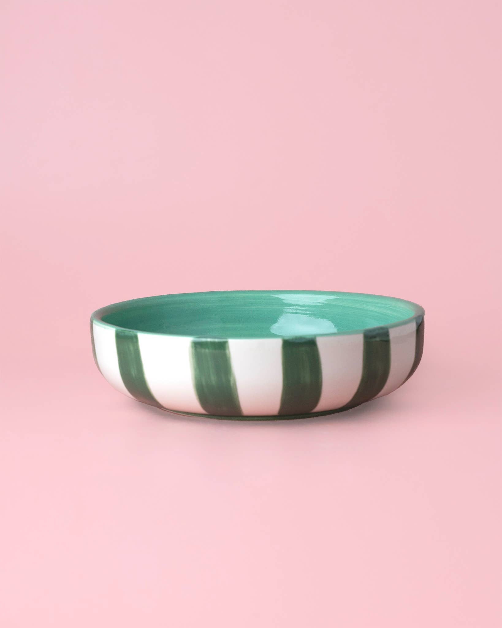 Râpe à ail - grande assiette en céramique vert jade: SIN PACKAGING