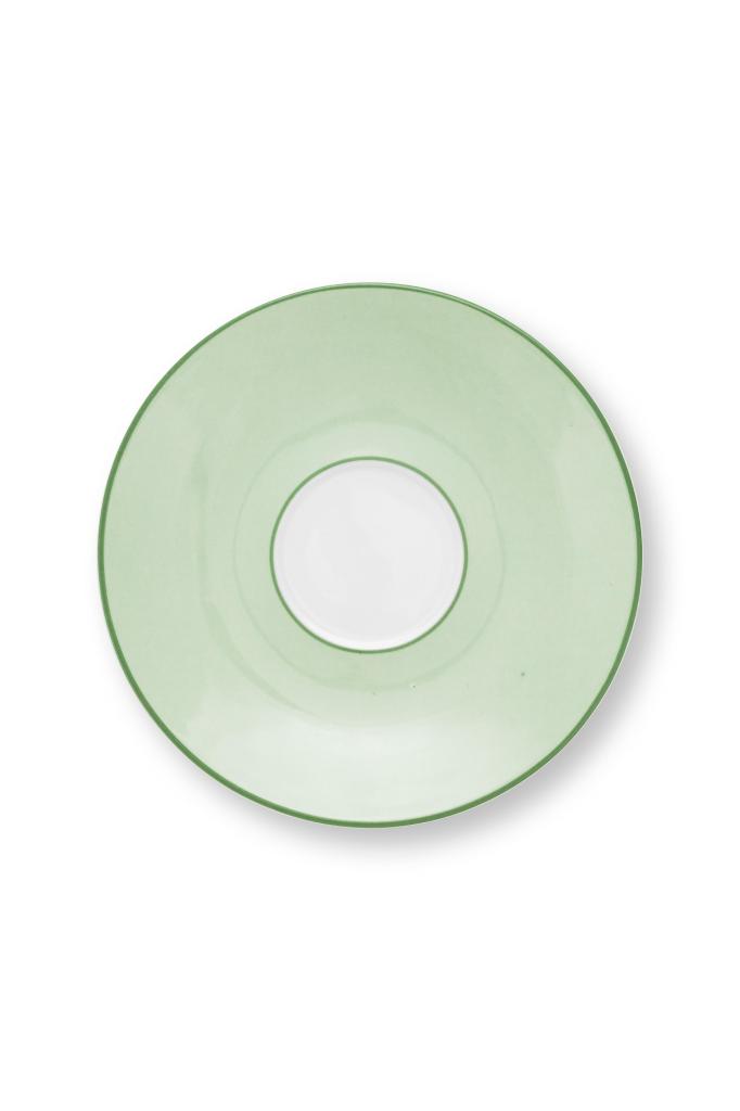 Paire tasse Expresso set 2 Lily & Lotus Light Green, Pip Studio