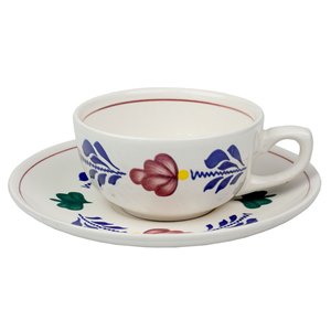 Tasse et Soucoupe 0.17 L. Boerenbont, Royal Boch
