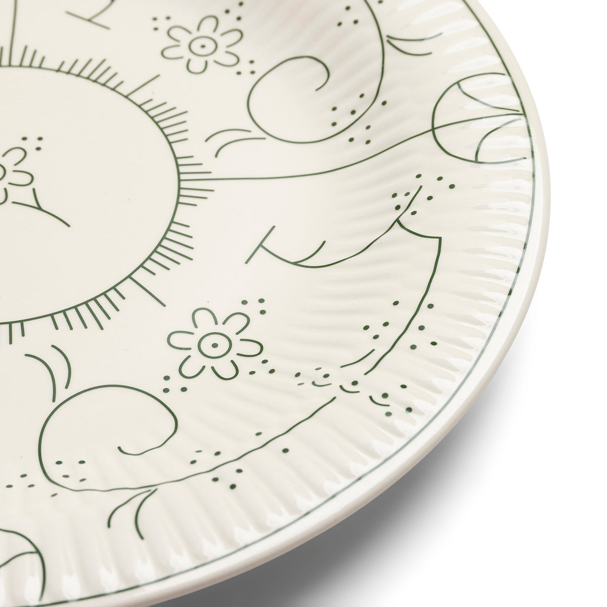 Assiette Dessert 21cm, Copenhague Vibrant Green, Royal Boch