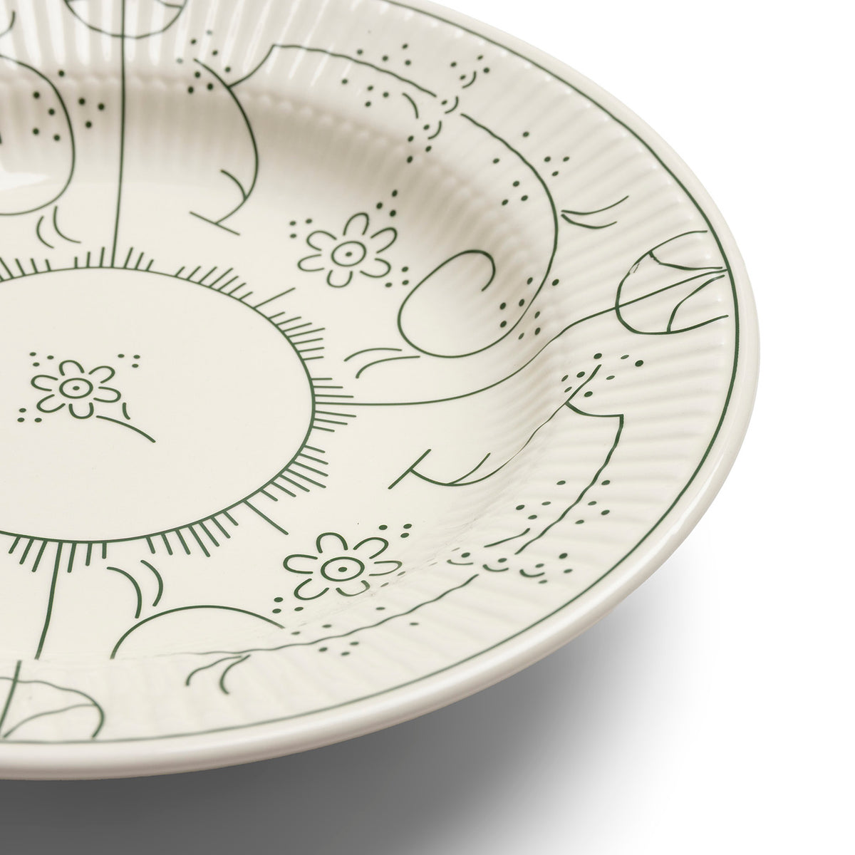 Assiette Creuse 24.5cm, Copenhague Vibrant Green, Royal Boch