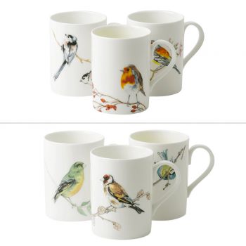 Mug 32 CL Bird Robin Assortis, Bastide