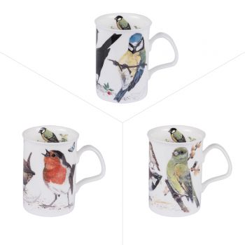 Mug 32 CL Oiseaux Assortis, Bastide