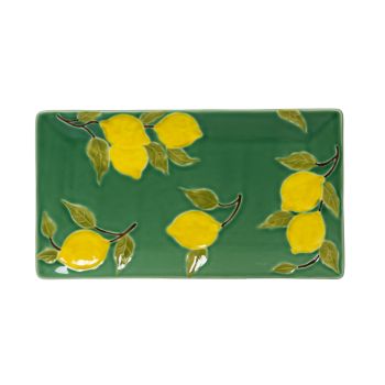 Plat à Cake 37 x 21 CM Lemon, Bastide