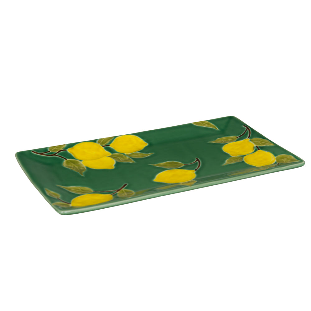 Plat à Cake 37 x 21 CM Lemon, Bastide