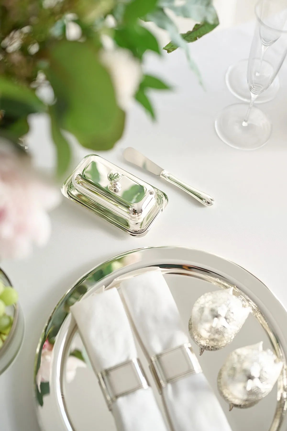 Beurrier Mary 8x13 cm avec Couteau, Edzard