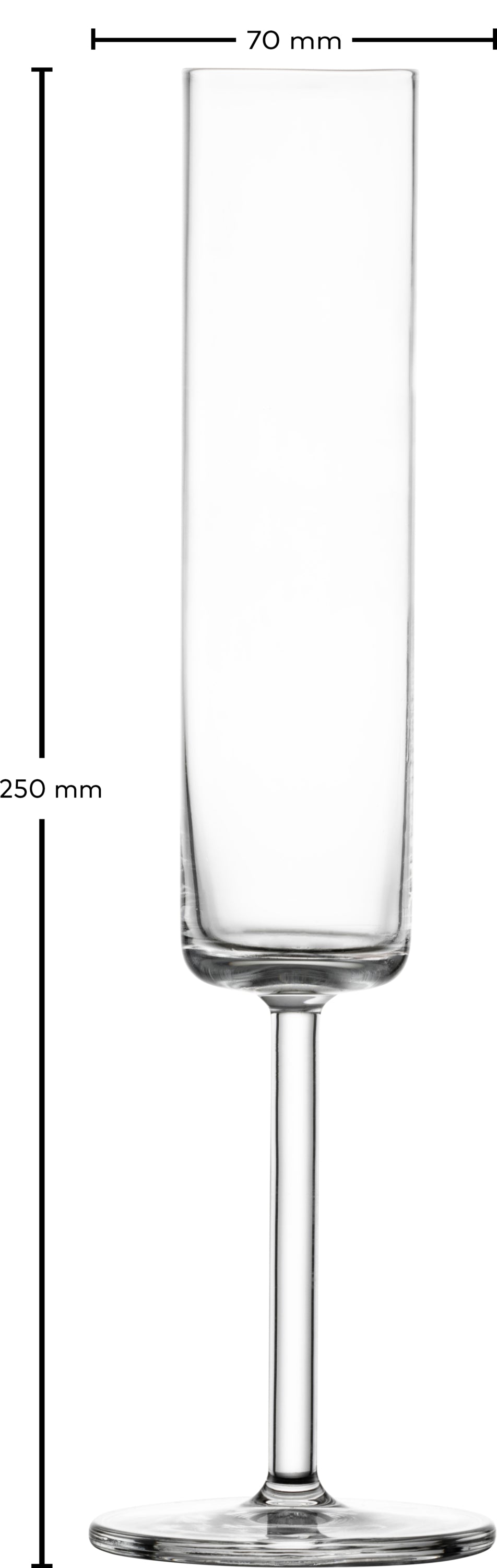 Flûte à Champagne, Modo