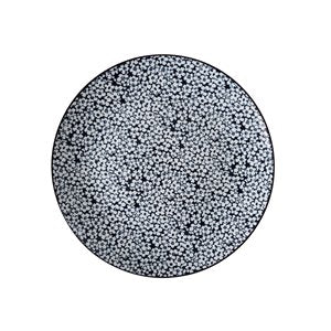Assiette Plate 26cm, Floral Blue Time Small