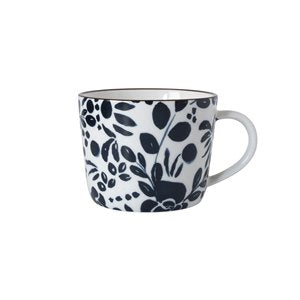 Mug Floral Blue Time Medium, Dutch