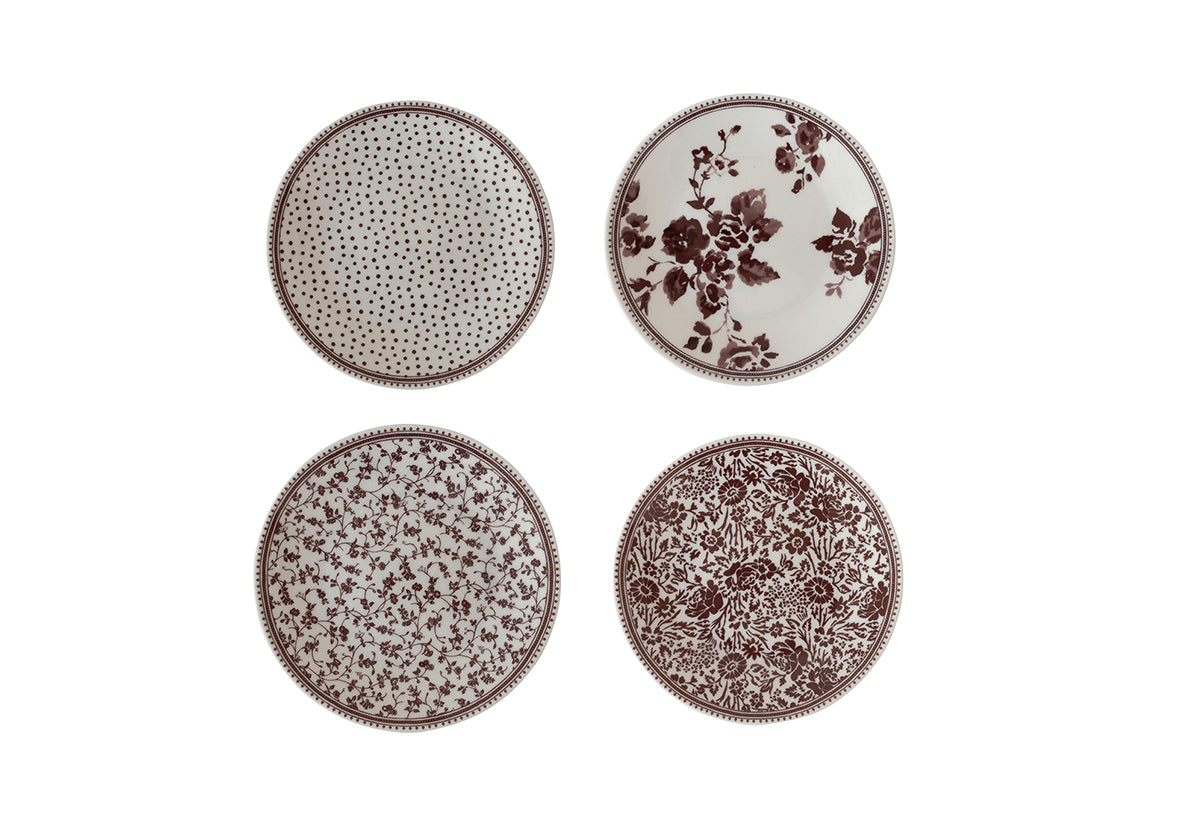 Set de 4 Assiettes 12cm, Damson