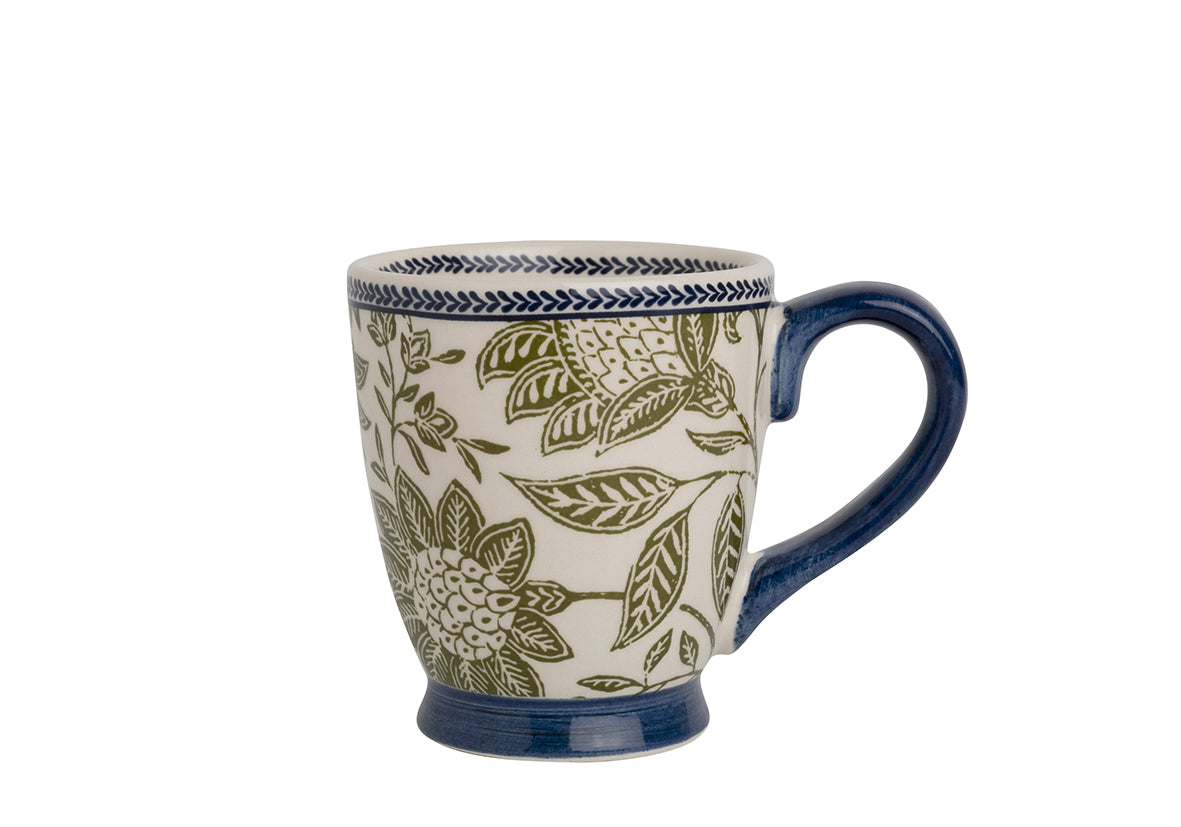 Mug, Sage Hedingham Blue, Laura Ashley