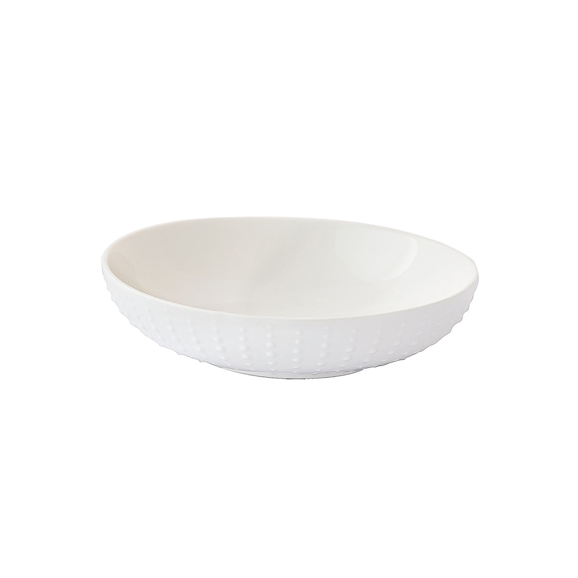 Assiette creuse 20cm, Drops White