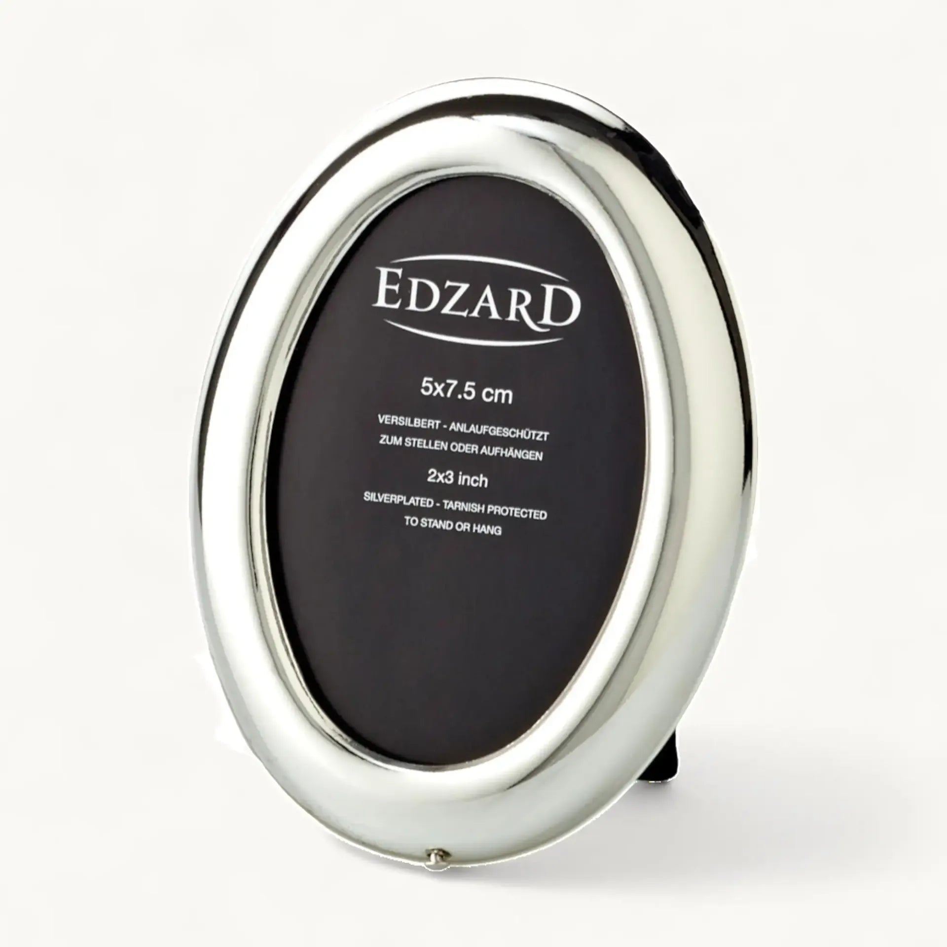 Cadre Photo 5 x 7.5 cm set de 2 pces Ovale, Edzard