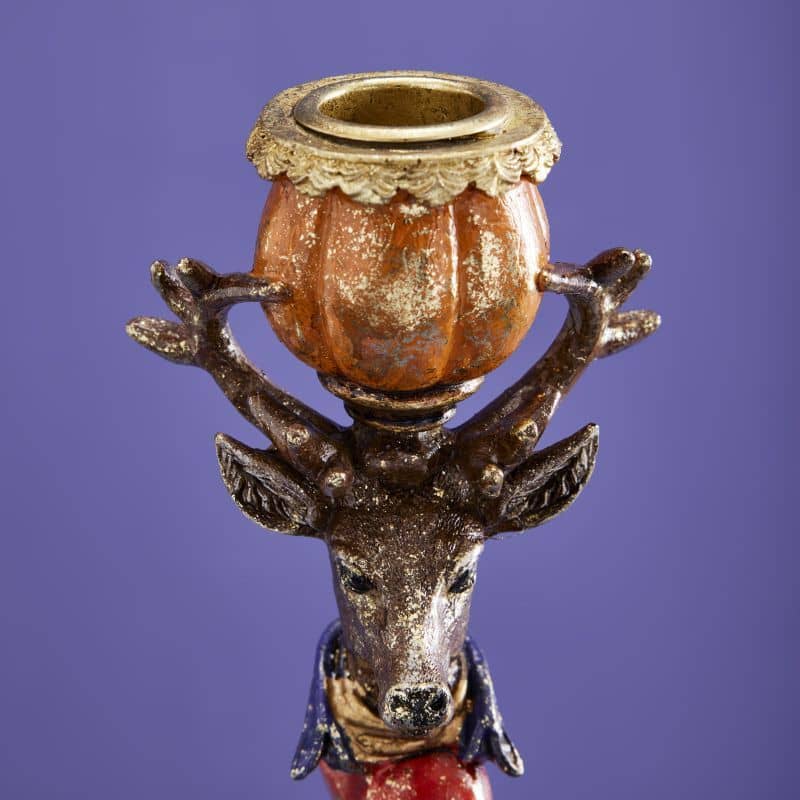 Chandelier Écureuil Sur Couronne, 9 x 9 x 32,5 cm: Mehrfarbig (14)