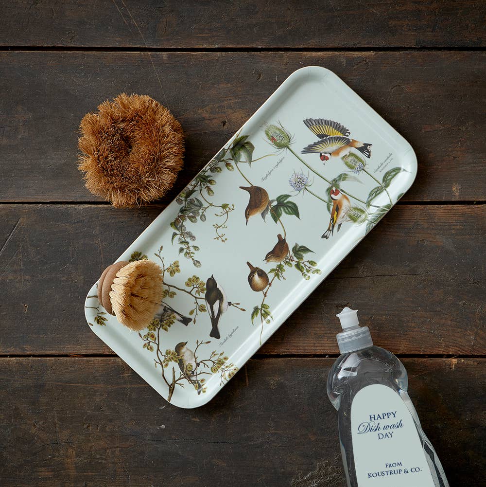 Plateau de service Oiseaux de jardin 32 x 15 cm