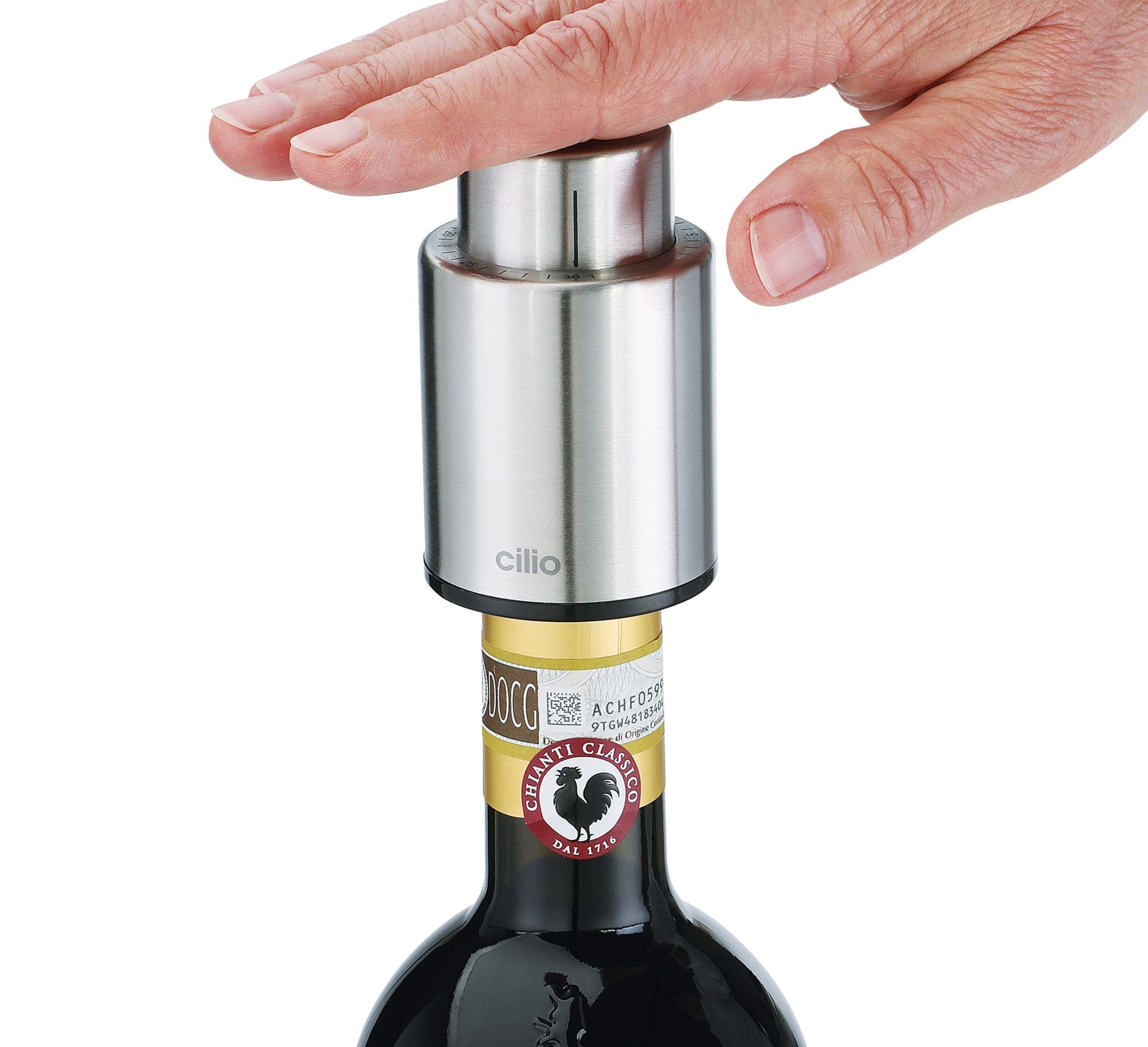 Bouchon de vin sous vide LAZIO, Cilio
